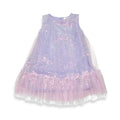 Girls’ Lilac Sequin Tulle Party Dress – Age 4 Years